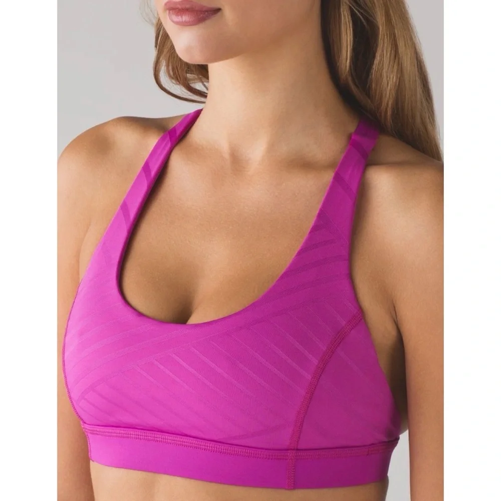 Lululemon Hot Like Agni Bra Polar Pink 2